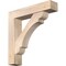 Ekena Millwork Olympic Block Smooth Bracket w/ Offset Brace, Douglas Fir, 7 1/2"W x 36"D x 36"H BKT0806X36X36OLY05SDF - alternate 1